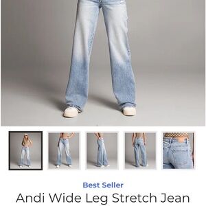 belk Light Blue Wide Leg Jeans